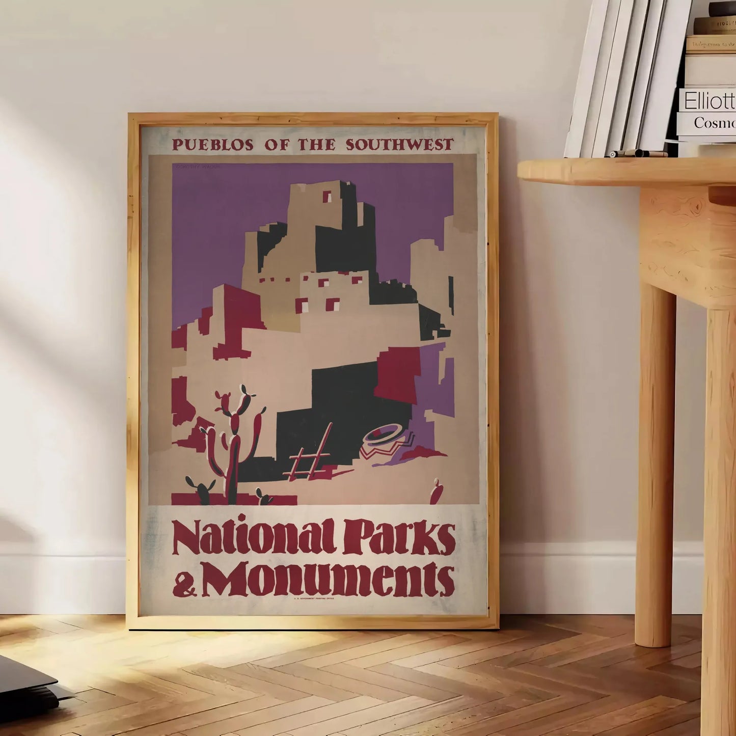 beauty national parks stunning travel poster vibrant greens earthy browns wall art print ideal gift nature lovers adventure seekers unframed options