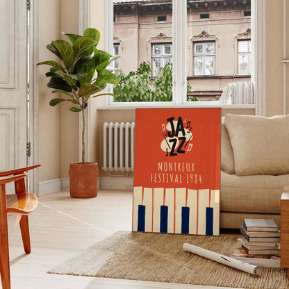 space captivating Jazz Festival Music Art Poster stunning black green palette perfect wall lovers gift artwork rhythm room alone print