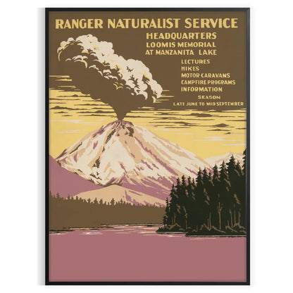 beauty national parks gray black travel poster wall art artwork touch wanderlust space unique gift nature lovers unframed options style