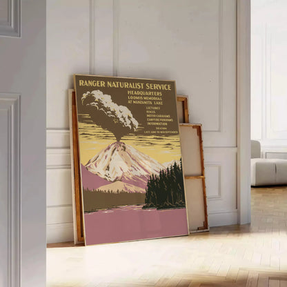 beauty national parks gray black travel poster wall art artwork touch wanderlust space unique gift nature lovers unframed options style